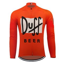 Racing Jackets Cycling Jersey Men Orange Long Sleeve Bike Wear Winter Thermal And Thin Pro Bicycle Cothes MTB Triathlon