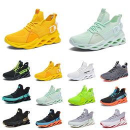 men running shoes breathable trainers wolf grey Tour yellow teal triple black white green mens outdoor sports sneakers Hiking sixty three