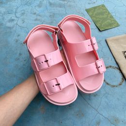 Jelly sandals women's multi Colour summer designer's wear resistant sole casual street single shoes size 35-40