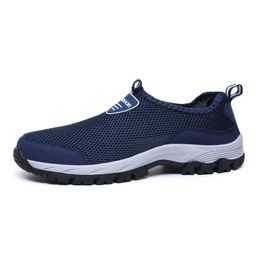 classic Men Running Shoes Black Grey navy Fashion #22 Mens Trainers Outdoor Sports Sneakers Walking Runner Shoe size 39-44