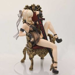 Anime Fate/Stay Night Sabre Alter Lingerie PVC Action Figure Stand Anime Sexy Figure Model Toys Collection Doll Gift