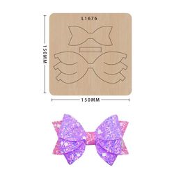 Wood Die Cutting DIY Scrapbook For Bow Laser Cutting Dies Leather Tools Handmade Crafts Making Decor Supplies Dies Template 210702