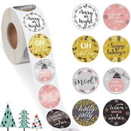 Gift Wrap Package Label Packaging Self Adhesive Sealing Craft Labels Stickers Candy Bags Sticker Christmas Thank You