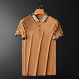 Brand Men's Polo Shirt Summer Short Sleeve Casual Shirts High Quality Business Social Office Men Clothes Streetwear Tee Tops 210527