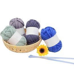 1PC Uneven Thickness Knitting Yarn Crochet Scarf Hat Wool Yarn DIY Apparel Sewing & Fabric for Hand Knitting yarn Supplies Y211129