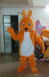 Mascot CostumesHalloween Lovely Orange Squirrel Mascot Costume Suits Party Game Animal Fancy Dress Outfits Carnival Adults Advertising