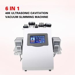 Factory High Quality Body Slimming Lipo Laser 6 In 1 Cavitation Professional Tool For Salon Use