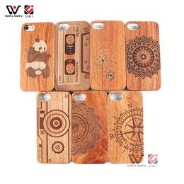 2021 Fashion Phone Cases panda Back Cover Shell Water proof For iPhone 6s 7 8 Plus 11 12 Pro XS Xr X Max Wooden TPU Custom Pattern