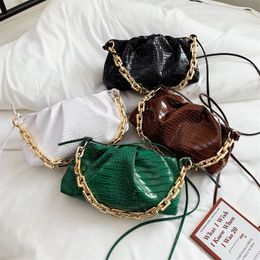 Crossbody Bags Crocodile Pattern Small PU Leather For Women 2020 Shoulder Handbags Female Fashion Travel Cross Body
