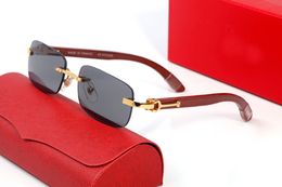 Horn White Sunglas New Buffalo Men Gafas Coating Sun Glas Women Sports Vintage Bamboo Wood Eyeglas Eyewear designer sunglasses