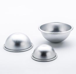 Desserts and pastries Baking Moulds semi-round ball metal model bomb salt handmade soap bath supplies homemade craft gifts