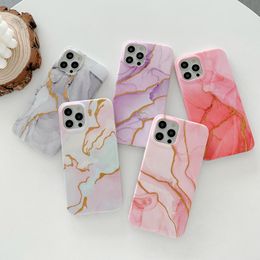 Marble Glitter Mobile Phone Protective Cases For iPhone Xr Xs Max iphone13 12 11 Pro Samsung S21 S21P S21U A50 A51 A70 A71 A12 fashion beautiful Light ultrathin