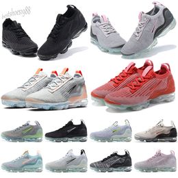 2021 Top Quality Cushion Knit Fly 2.0 Mens Running Shoes Red Fuchsia Racer Blue Diffused Taupe Women Sneakers Trainers Size 36-45