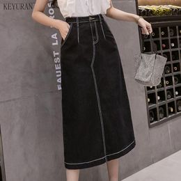 black jean skirt canada