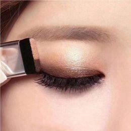 DNM Female double Colour Eye Shadow Makeup Palette Glitter Eyeshadow Pallete Waterproof Shimmer Cosmetics