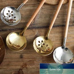 Stainless Steel Soup Spoon Shovel Japanese Style Soup Spoon Colander Hot Pot Drain Spoon Kitchen Cooking Factory price expert design Quality Latest Style
