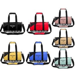 20L Portable Women Men Waterproof Gym BagsFitness Training Yoga Sports Bag Casual Shouler Pack Travelling Handbags 7 Colours Q0705