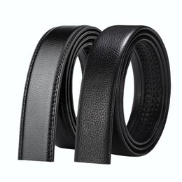 Belts Style Male Automatic Buckle Belt Without Brand Men&#39;s High Quality Authentic Jeans Leather BeltBelts