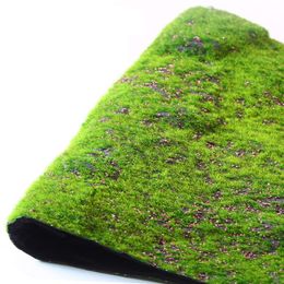 Decorative Flowers & Wreaths Nordic Simulation Moss Fake Grass Paving Decoration Tree Vine Lawn Landscaping Outdoor Garden Accessories