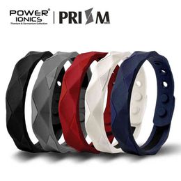 power wristband balance energy bracelet Canada - Power Ionics Prism 2000 Ions Germanium Wristband Bracelet Balance Energy Balance Human Body 220113