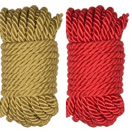 Bondages 10M Soft Ropes Polyester Twine BDSM Restraint Binding SM Slave Role play Toys shibari sex products 1122