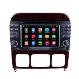 Car dvd Gps Navigation System Multimedia Player for 1998-2005 Mercedes-Benz S-Class W220 S280 S320 S350 S400 S430 S500 Screen Display Radio