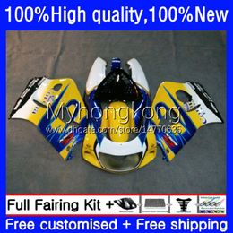 OEM Body For SUZUKI SRAD GSX-R600 GSXR 600 750 CC GSXR-750 96-00 16No.122 600CC 750CC GSXR750 96 97 98 1999 2000 GSXR600 1996 1997 1998 99 00 Moto Fairing Kit Yellow blue