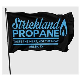 Strickland Propane 3x5ft Flags 100D Polyester Banners Indoor Outdoor Vivid Color High Quality With Two Brass Grommets