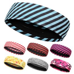 Sweatband Cycling Moisture-Wicking Breathable Men Women Sports Elastic Headband For Fitness Gym Running Sport Basketball