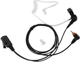 1 Pin Covert Acoustic Tube Earpiece Headset with Mic PTT for Motorola SL7550 7580 7590 SL300 SL4000 SL1K SL1M 2 Way Radio Walkie