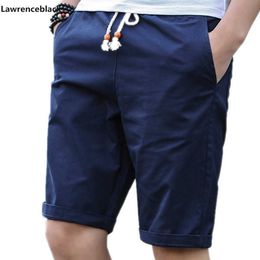 Cotton Shorts Men Brand Casual Summer Plus Size Men Short Knee Length Surfings Short Leisure Fitness Breathable Shorts 5XL 255 210622