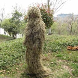 Hunting Sets Camouflage Ghillie Suit Secretive Aerial Shooting Clothes Sniper Suits Clothing For