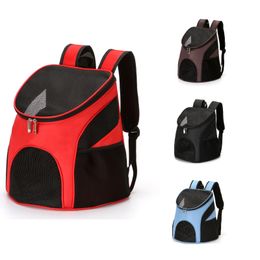 Carriers Pet Cat Outdoor Travel Carrier Packbag Portable Zipper Mesh Backpack Breathable Dog Bags Supplies 4975 Q2