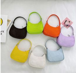 Girls one shoulder bags kids Colourful alar purse children nylon handbag boy sport bag