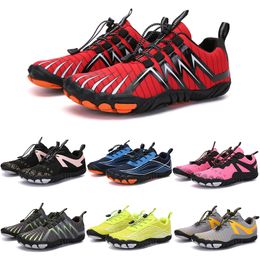 2021 Four Seasons Five Fingers Sports shoes Mountaineering Net Extreme Simple Running, Cycling, Hiking, green pink black Rock Climbing 35-45 Colour 108