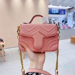 Luxury Designer Brand Classic Soft Leather Shoulder Bag Wallet Handbag Ladies Fashion High Quality Wallets Four Color Gift Box 2021 #69