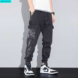 2021 New Men Trousers Jeans All-Match Straight Slim Trousers Spring and Autumn Thin Stretch Casual Trousers for Men X0615