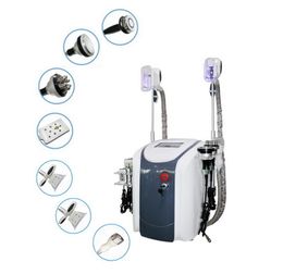 7 IN 1 Cryolipolysis Cool Body Sculpting Lipo Laser Cavitation RF Cryotherapy Cryolipolyse Slimming Machine