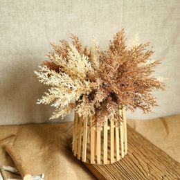 High Quality Plastic Artificial Flowers Home Room Autumn Deocration Wedding Bouquet Decor Accessories Coffee Fake Flower