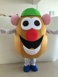 Vegetable Potato Apparel Mascot Costume Halloween Christmas Cartoon Character Outfits Suit Advertising Leaflets Clothings Carnival Unisex Adults Outfit