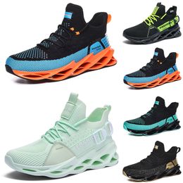fashion high quality men running shoes breathable trainers wolf greys Tour yellow teal triple black Khaki green Light Brown Bronze mens outdoor sports sneakers