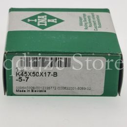 INA Needle roller and cage assembly bearings K45X50X17-B -5/-7 = KT455017C3