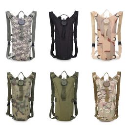3L Liner Water bag backpack Outdoor army fansTactical Mountaineering Cycling bag Many color Q0721