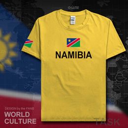 Namibia mens t shirts fashion jersey nation team 100% cotton t-shirt clothing tees country sporting footballer NAM Namibian X0621