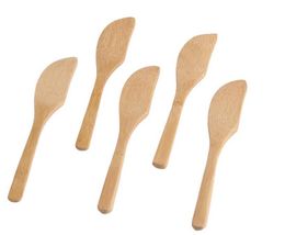 Wooden Butter Knifes Pastry Cream Cheese Knife Cake Decorating Tools
