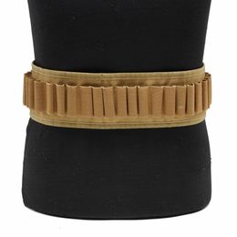 Waist Support Molle Tactical Belt Military 12 Gauge 12GA Shell Pouch Bag Bandolier Ammo Holder Men Hunting Army