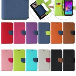 Leather Mobile Wallet Protective Case Fashion Card Holder Accessories Mixed Colors