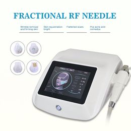 In Stock Portable Fractional RF Microneedle Skin Body Tightening Machine for Face Lifting Acne Scars and Stretch Mark Device