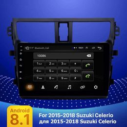 Car dvd Multimedia Player GPS Android 9 inch for 2015-2018 Suzuki Celerio Support with AUX support OBD2