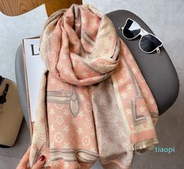 Cashmere Scarf Women's Warm Shawl In Autumn Winter Head Scarves for Women 180*65cm